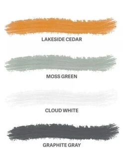 Gardener’s Exterior Wood Stain, 1 Quart -Backyard Bloomers 8596759 001E colors 1