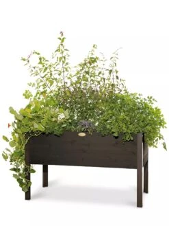 Eco-Stained Elevated Planter Box, 2'x4' -Backyard Bloomers 8596759 100 tif