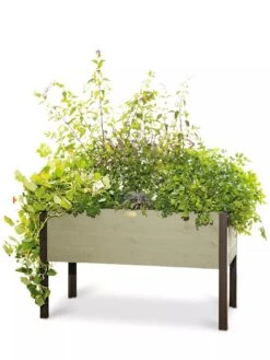 Eco-Stained Elevated Planter Box, 2'x4' -Backyard Bloomers 8596759 105 tif