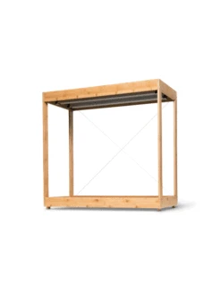 Medium Bamboo LED Grow Light Garden -Backyard Bloomers 8597883 BambooLEDMid herbs gif