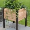 Elevated Cedar Planter Box, 2' X 2' -Backyard Bloomers 8597991 9613 tif