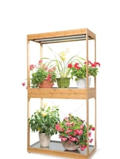 Bamboo Display LED Grow Light Garden -Backyard Bloomers 8598086 4001 tif