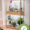 Bamboo Display LED Grow Light Garden 2 Bamboo Display LED Grow Light Garden -Backyard Bloomers 8598086 4i
