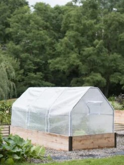 3-Season Plant Protection Tent, 4' X 8' -Backyard Bloomers 8598282 0234 tif