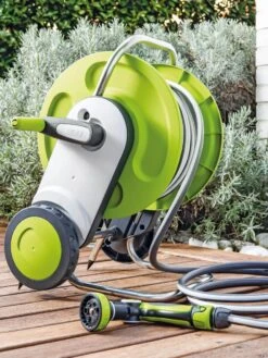 G.F. Italia Concept Plus Hose Reel -Backyard Bloomers 8598478 03V tif