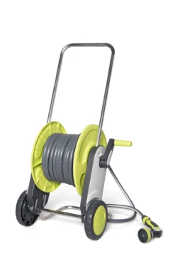 G.F. Italia Concept Plus Hose Reel -Backyard Bloomers 8598478 Concept Plus Hose Reel LeftFacing gif