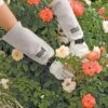 Women's Mud® Gauntlet Rose Gloves -Backyard Bloomers 8598696 01V tif