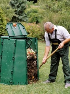 Aero Quick Compost Bin, 187 Gallons -Backyard Bloomers 8598986 06V tif