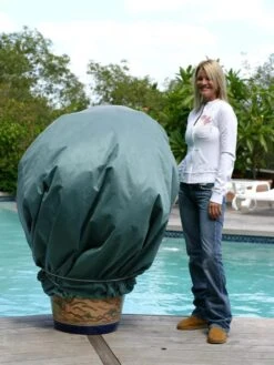 The Planket® Frost Protection Plant Cover, 10' Round 9 The Planket® Frost Protection Plant Cover, 10' Round -Backyard Bloomers 8599102 01V tif