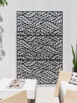 Veradek 3-Panel Privacy Screen Set, Flowleaf -Backyard Bloomers 8599187 09V tif