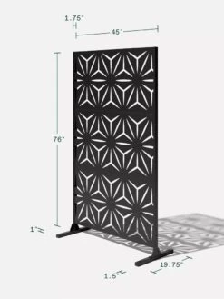 Veradek 3-Panel Privacy Screen Set, Star 13 Veradek 3-Panel Privacy Screen Set, Star -Backyard Bloomers 8599205 11V tif