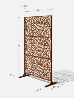 Veradek 3-Panel Privacy Screen Set, Web -Backyard Bloomers 8599206 12V tif