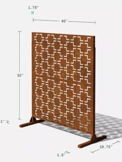 Veradek 2-Panel Privacy Screen Set, Quadra -Backyard Bloomers 8599207 12V tif