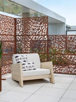 Veradek 2-Panel Privacy Screen Set, Web 10 Veradek 2-Panel Privacy Screen Set, Web -Backyard Bloomers 8599215 05V tif