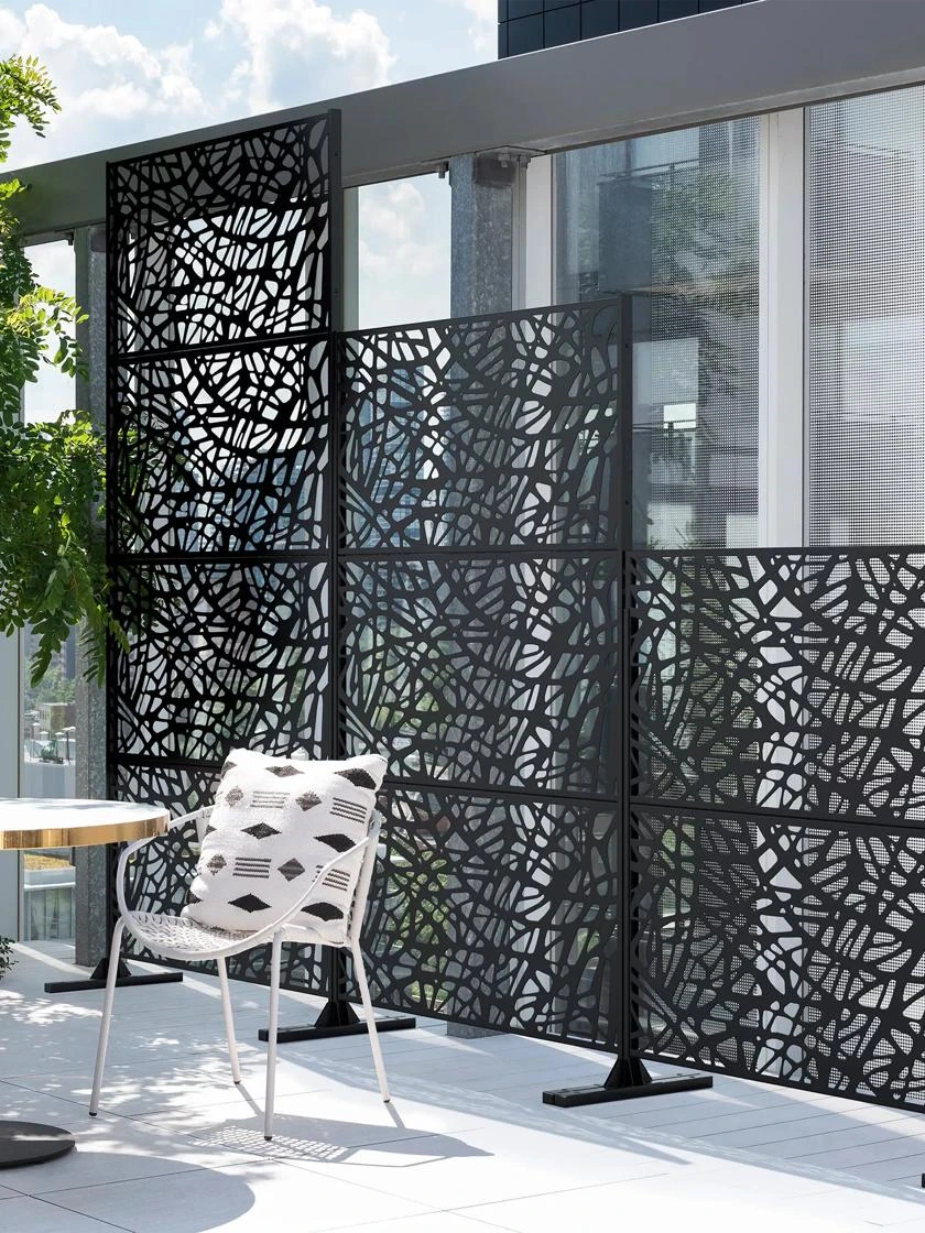 Veradek 2-Panel Privacy Screen Set, Web 4 Veradek 2-Panel Privacy Screen Set, Web - Image 2