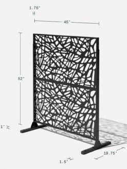Veradek 2-Panel Privacy Screen Set, Web 13 Veradek 2-Panel Privacy Screen Set, Web -Backyard Bloomers 8599215 10V tif