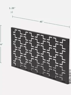 Veradek Quadra Privacy Screen Panel 12 Veradek Quadra Privacy Screen Panel -Backyard Bloomers 8599217 03V tif