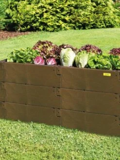 Exaco Trading Timber Raised Bed Extension -Backyard Bloomers 8599283 01V tif