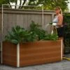 Urban Keyhole Garden 3' X 5' 1 Urban Keyhole Garden 3' X 5' -Backyard Bloomers 8599297 03V tif
