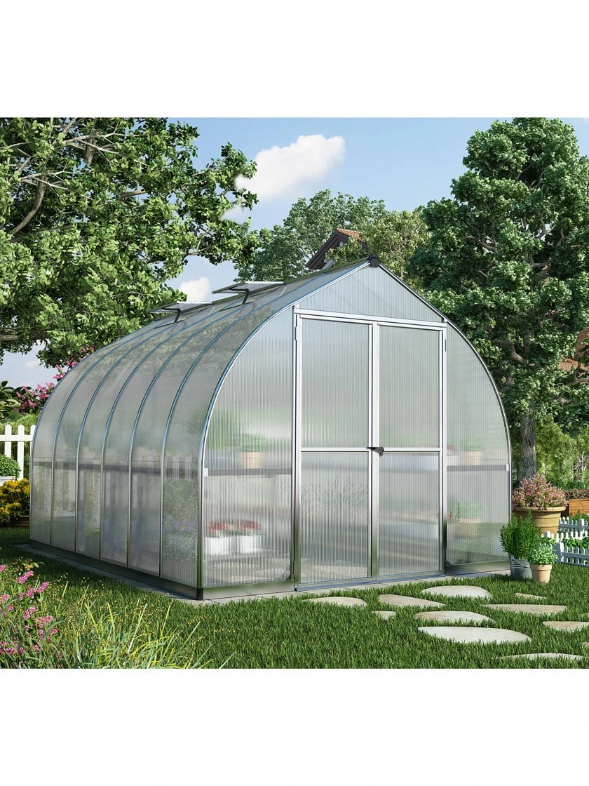 Canopia® By Palram Bella™ Greenhouse, 8' 8 Canopia® By Palram Bella™ Greenhouse, 8' - Image 6
