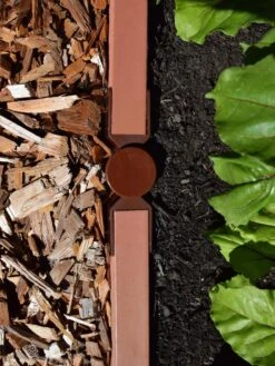 Straight Landscape Edging Kit With 2" Boards -Backyard Bloomers 8599408 03V tif