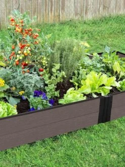 Composite Raised Bed With 1" Boards, 11" -Backyard Bloomers 8599454 01V tif