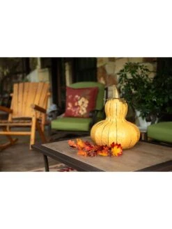 Desert Steel Gourd Luminary -Backyard Bloomers 8599562 01v