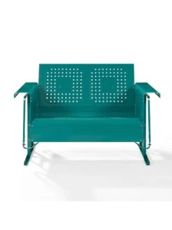 Crosley Bates Loveseat Glider -Backyard Bloomers 8599629 04v