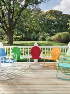 Crosley Griffith Metal Outdoor Chair 14 Crosley Griffith Metal Outdoor Chair -Backyard Bloomers 8599640 01V tif