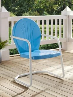 Crosley Griffith Metal Outdoor Chair 10 Crosley Griffith Metal Outdoor Chair -Backyard Bloomers 8599640 05V tif