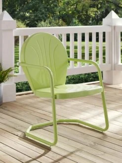 Crosley Griffith Metal Outdoor Chair 12 Crosley Griffith Metal Outdoor Chair -Backyard Bloomers 8599640 11V tif