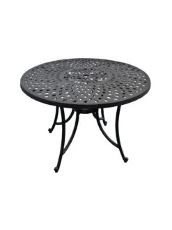 Crosley Sedona Cast Aluminum Dining Table -Backyard Bloomers 8599661 03v