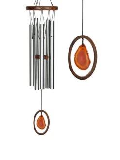 Agate Chime™, Large -Backyard Bloomers 8599738 02v woodstock agate chime large brown