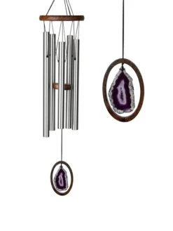 Agate Chime™, Large -Backyard Bloomers 8599738 05v woodstock agate chime large purple
