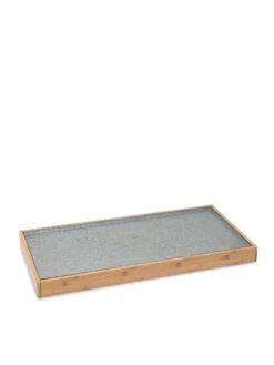 Bamboo Rolling Plant Tray -Backyard Bloomers 8599793 12151