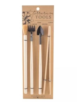 Terrarium Tools, Set Of 4 -Backyard Bloomers 8599884 10V tif
