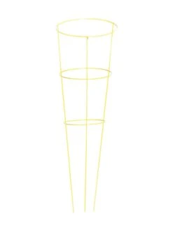 Heavy-Duty Plant Supports 42", Set Of 5 -Backyard Bloomers 8600029 01v heavy duty colorful plant supports 42 inch yellow