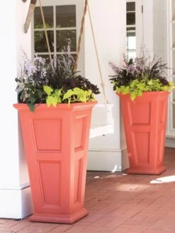 Fairfield Self-Watering Tall Patio Planters, 34” -Backyard Bloomers 8600109 19748 tif