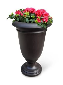 Ellington Self-Watering Urn Planter, 24" 15 Ellington Self-Watering Urn Planter, 24" -Backyard Bloomers 8600110 05V tif