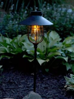 Edi-Sol Marine Solar Pendant Or Staked Lantern -Backyard Bloomers 8600215 01V tif