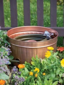 Classic Copper Hose Pot -Backyard Bloomers 8600238 0057