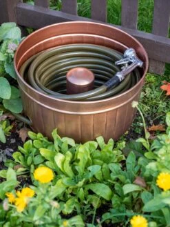 Classic Copper Hose Pot -Backyard Bloomers 8600238 0059