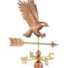 Bald Eagle Copper Weathervane 2 Bald Eagle Copper Weathervane -Backyard Bloomers 8600276 04v bald eagle copper weathervane