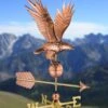 Freedom Eagle Copper Weathervane -Backyard Bloomers 8600277 01v freedom eagle copper weathervane