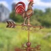 Bantam Rooster Copper Weathervane -Backyard Bloomers 8600280 08v bantam rooster copper weathervane