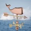 Save The Whales™ Copper Weathervane -Backyard Bloomers 8600371 07v save the whales copper weathervane