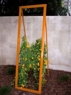 Mira Modern Garden Trellis Sr. -Backyard Bloomers 8600513 04v mira modern garden trellis sr kumquat