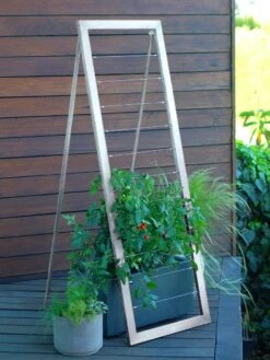 Mira Modern Garden Trellis Sr. -Backyard Bloomers 8600513 08v