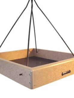 Birds Choice Recycled Hanging Tray Feeder -Backyard Bloomers 8608733 01V tif