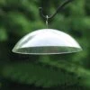 Birds Choice Hanging Dome With Brass Hanger -Backyard Bloomers 8608736 02v birds choice hanging feeder dome with brass hanger